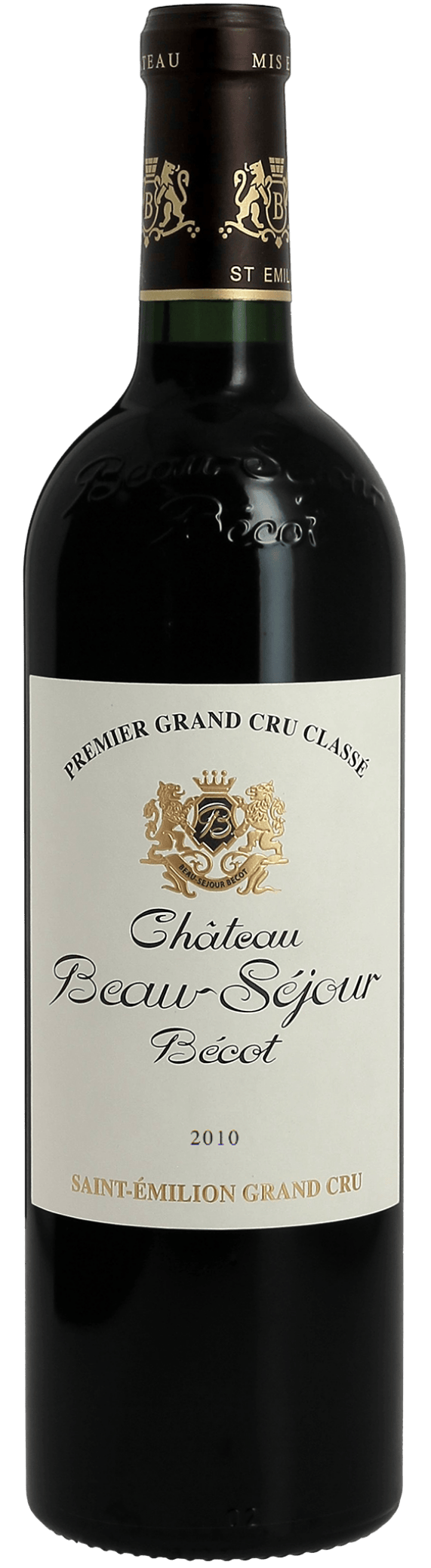 Château Beau-Séjour Bécot 2010