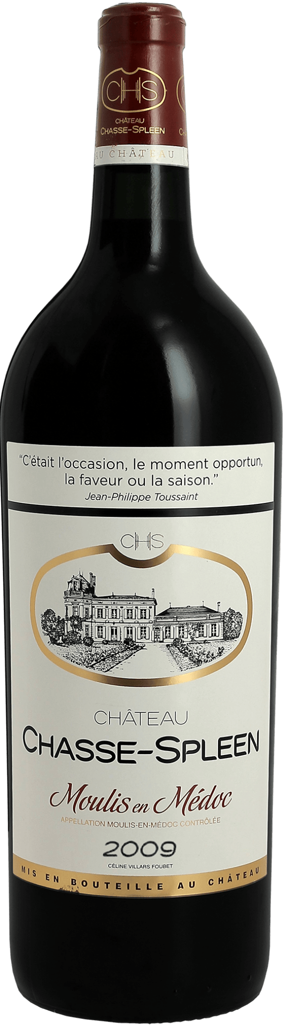 Château Chasse-Spleen 2009 en magnum